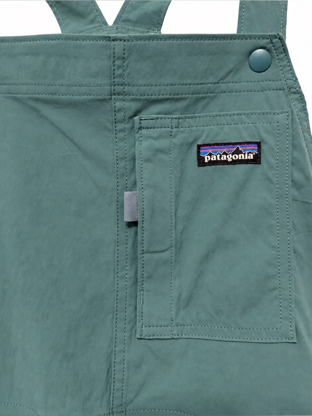 Patagonia| Women’s Teal Outdoor Everyday Overalls Shortalls Hiking Utility S - Picture 3 of 9